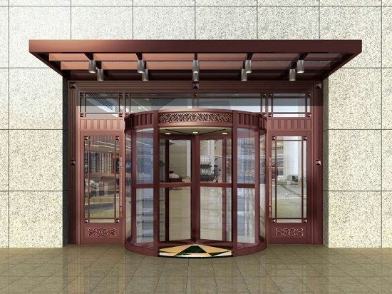 成都旋轉門工程案例2 成都旋轉門工程案例2