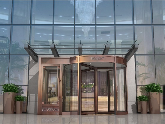 成都旋轉門工程案例3 成都旋轉門工程案例3