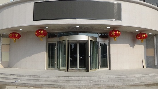 成都旋轉門工程案例 成都旋轉門工程案例
