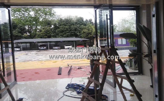 雙流感應門安裝案例圖片 雙流感應門安裝案例圖片