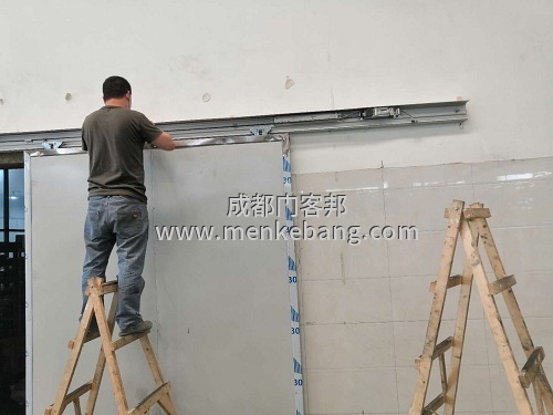 廠房不銹鋼自動門案例