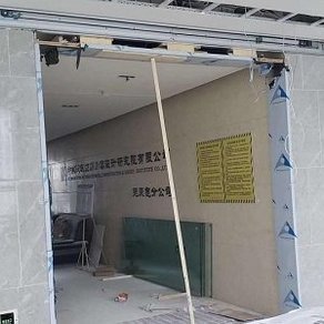 新都區感應門安裝維修案例