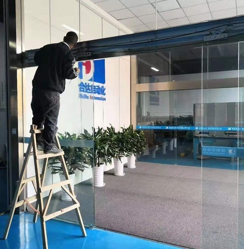 雙流自動門，雙流大型自動門安裝案例