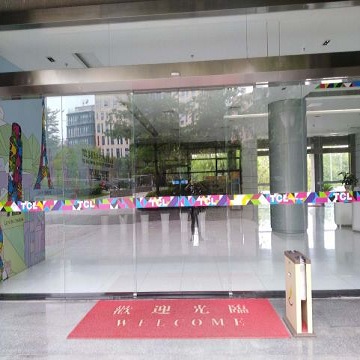 大廈寫字樓（辦公樓）感應平移門